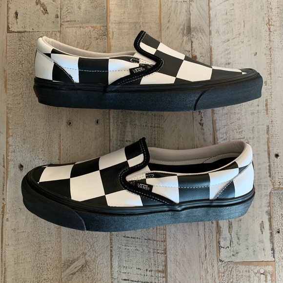 Vans Other - 🌟VANS xo BARNEYS NEW YORK LEATHER SLIP-ONS🌟